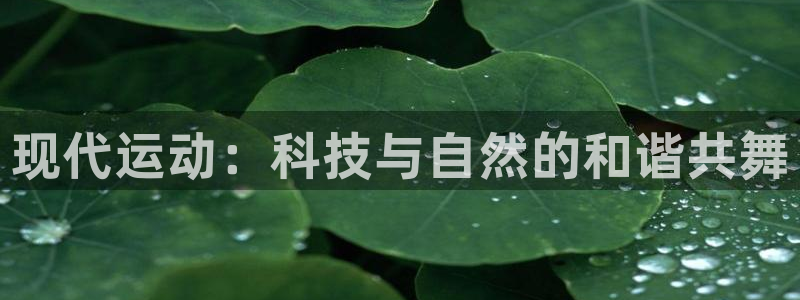 betway西汉姆：现代运动：科技与自然的和谐共舞